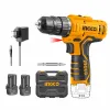 INGCO CDLI12208 Lithium-ion Cordless Drill | 12V, 1500RPM