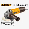 INGCO AG110028 Angle Grinder | 1,100W - 12,000 RPM - 125mm Disc