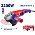 EMTOP EAGR22093 Angle Grinder | 2,200W - 6,600 RPM - 230mm Wheel