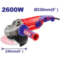 EMTOP EAGR26093 Angle Grinder | 2,600W - 6,200 RPM - 230mm Wheel