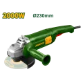 Jadever JDAG852001 Angle Grinder | 2,000W - 6,500 RPM - 230mm Wheel