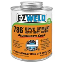 E-Z Weld 786 CPVC Cement — Heavy Body Solvent Cement