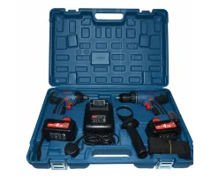 DongCheng DCKIT05 Cordless Combo Kit | Driver Drill + Wrench