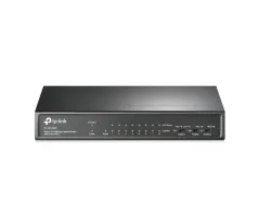 TP-LINK 9-Port 10/100Mbps Desktop Unmanaged Switch with 8-Port PoE+