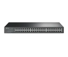 TP-LINK 48-Port 10/100Mbps Rackmount Unmanaged Switch