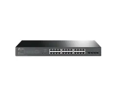 TP-LINK JetStream 28-Port Gigabit Smart Switch Managed with 24-Port PoE+