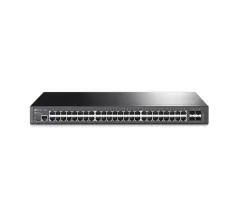 TP-LINK JetStream 52-Port Gigabit L2+ Managed Switch with 48-Port PoE+