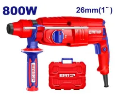 EMTOP ERHRL801 Rotary Hammer | 800W - 2.5J Impact Energy