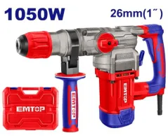 EMTOP ERHRP1052 Rotary Hammer | 1050W - 4.5J Impact Energy