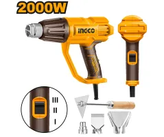 INGCO HG200078 Heat Gun | 2000W - 50-550°C Range - 3 Settings