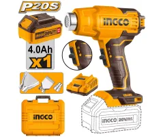 INGCO HGLI20025 Lithium-Ion Cordless Heat Gun | 20V - 300/550°C