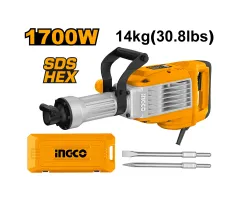 INGCO PDB170068 Demolition Breaker | 1,700W - 50J Impact Force