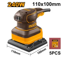 INGCO PS2416 Palm Sander | 240W - 110x100mm Base