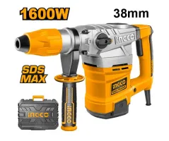 INGCO RH16008 Rotary Hammer | 1600W - SDS Max - 9.0J Impact Energy