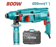 TOTAL TH308268 Rotary Hammer | 800W - SDS Plus - 2.5J Impact Energy