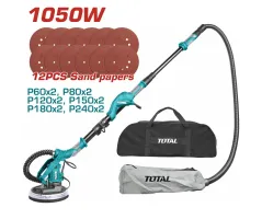 TOTAL TWS10501 Drywall Sander | 1050W - 600-2600 RPM - 215mm Pad