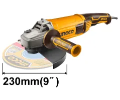 INGCO AG30008 Angle Grinder | 3,000W - 6,300 RPM - 230mm Disc