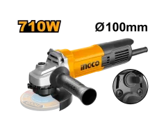 INGCO AG71182 Angle Grinder | 710W - 12,000 RPM - 100mm Disc