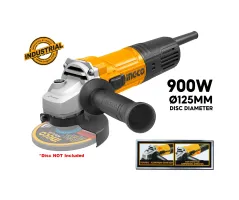 INGCO AG900285 Angle Grinder | 900W - 5,000-12,000 RPM - 125mm Disc