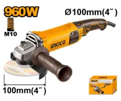 INGCO AG96082 Angle Grinder | 960W - 12,000 RPM - 100mm Disc