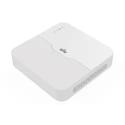 UNV Network Video Recorder, 08 Channel NVR, 1 SATA HDD Slot upto 6TB, Upto 6MP Maximum Resolution Supported Plastic Body NVR301-08LS2