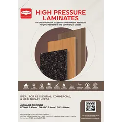 High Pressure Laminates - Formica | Elegant Series (Finishes) | Tuff 0.80mm | Cherrywood 930