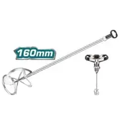 TOTAL Mix Paddle 160mm length 600mm M14x2