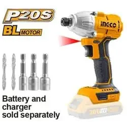 INGCO Lithium-Lon impact driver CIRLI20030