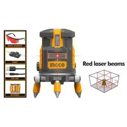 INGCO HLL306505 Self-Leveling Line Laser | 30m Red Laser Beams