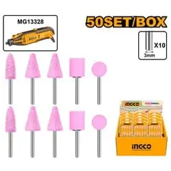 INGCO AKB1012 Accessories for Mini Die Grinder | 10-Pieces