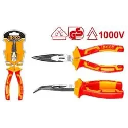 INGCO Insulated bent nose pliers