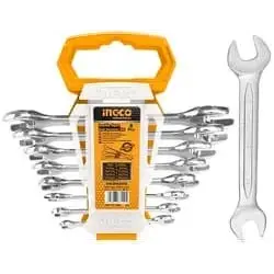 INGCO 8pcs Double open end spanner set