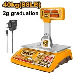 INGCO Electronic scale Max. weight:40kg