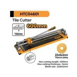 INGCO Tile cutter Max cutting length:600mm