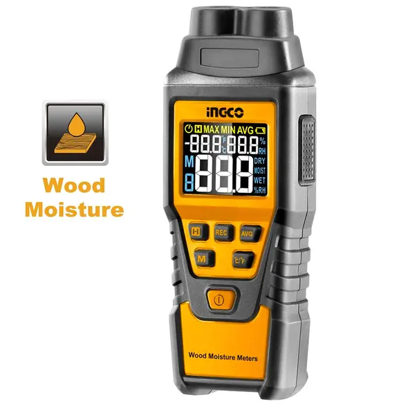 INGCO HETWM01 Wood Moisture Meter | 2-70% Humidity Range