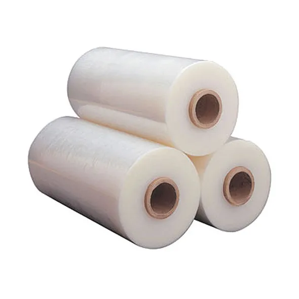 Clear Stretch LDPE Wrapping Film, 12-15 Microns — Jumbo Roll