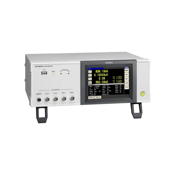 HIOKI IM3536 LCR Meter | DC to 8 MHz High-Precision Testing