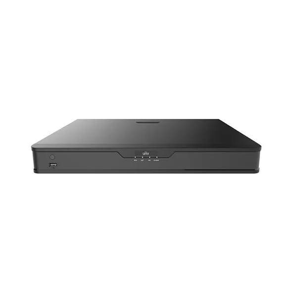 UNV Network Video Recorder, 32 Channel, 2 SATA HDDs Slot upto 8TB, 160Mbps Incoming Bandwidth, 4K 8MP Maximum Resolution Supported, Smart Features NVR302-32S