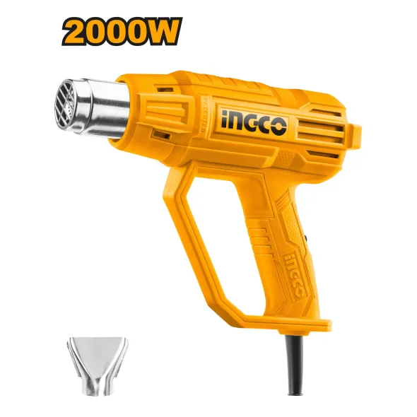 INGCO HG2000385 Heat Gun | 2000W - 480-560°C Temperature Range