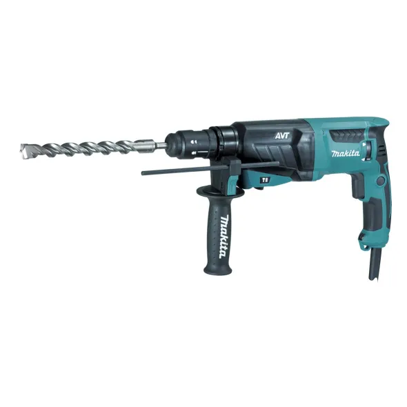 Makita HR2631FT Rotary Hammer | 800W - 26mm Concrete Capacity